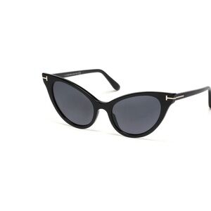 Tom Ford Evelyn Cat Eye Sunglasses TF1173 Black Gradient